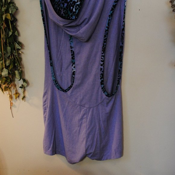 Unique Hooded Lavender Romper - Picture 8 of 12
